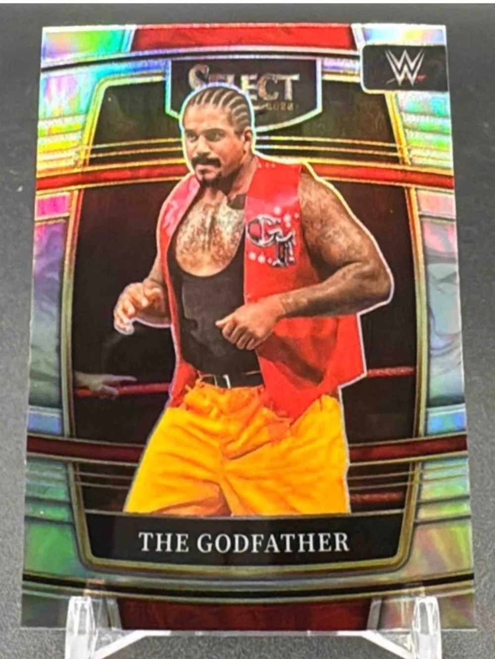The Godfather 2022 Panini Select Silver WWE Wrestling Card